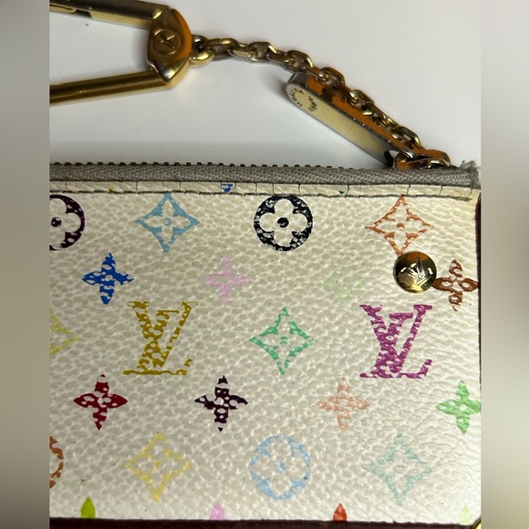 LOUIS VUITTON MONOGRAM MURAKAMI NOIR Sarah Wallet - Picture 8 of 9